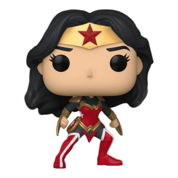 Funko Pop Heros (#406) Wonder Woman Vinyl Figure in Soft Protector - Picture 1 of 10